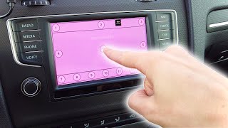 MIB2 touch screen and proximity sensor test (VW Audi Seat Skoda)