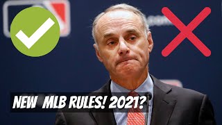 Rule Changes From 2020 To 2021!? - MLB