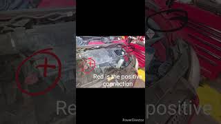 2016 Mercedes Sprinter Under Bonnet Jump Start Connection Locations