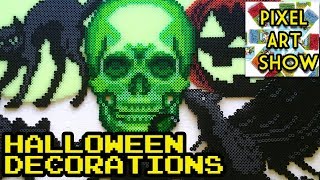 Perler Bead Halloween Decorations - Pixel Art Show