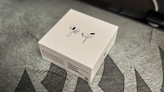 Apple AirPods Pro with MagSafe Charging Case Unboxing