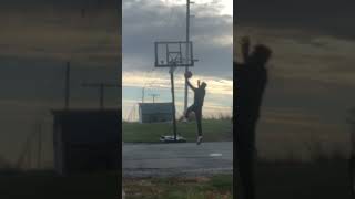 Dunk progress 9foot easy money #nba #dunking #dunk