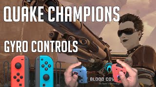 Quake Champions - Gyro Controls gameplay with Joy-Con on PC [Ultrawide]