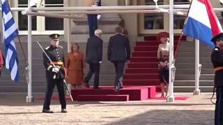 Máxima en Willem-Alexander:  Official Visit of Greek President