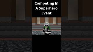 Superhero Minecraft Event...