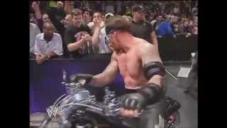 The Undertaker Biker Era - Cruise Around The Ring Before Going Backstage