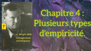 L'imagination sociologique, C. Wright Mills. Chapitre 4