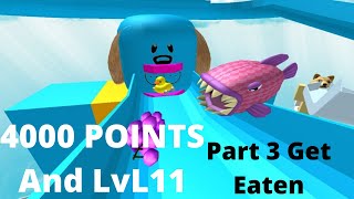 Roblox Get Eaten | 4000 POINTS AND LVL 11! | Group?