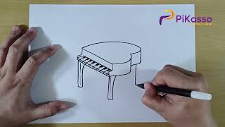 How to Draw a Piano : A Beginner's Guide