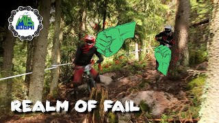 Realm of Fail | Mountain biking fails, Funduro Cup Nuuksio #shorts