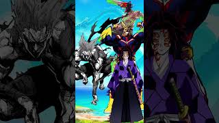 garou vs Cwainsaw man, my hero Academya, Demon slayer l who is strongest