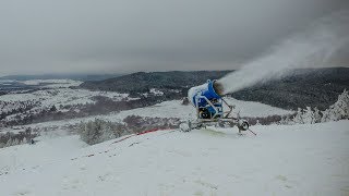 [Парк отдыха "Хвалынь"] Оснежение 2017, день 7-ой