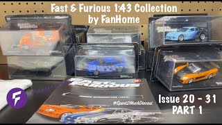 Fast & Furious by FANHOME Issue 20 - 31 Part 1 1:43 Scale Diecast Unboxing Mazda RX8 Evo Skyline