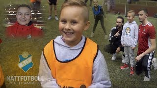 Nattfotboll och hemlig gäst på besök ⚽️| VLOGG