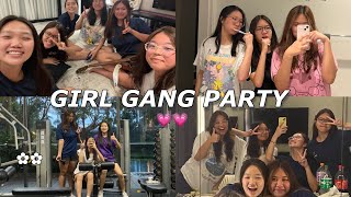 STEAMBOAT PARTY and SLEEPOVER 😴 with the girl gang ❤️ (swimming, soju time, singing)