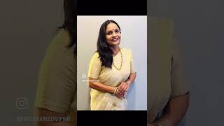 Prepleating & Boxfolding Organza Saree/ How to prepleat Organza Saree/ Organza Saree Draping