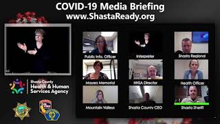 Shasta County COVID-19 Media Briefing - 5/13/2020