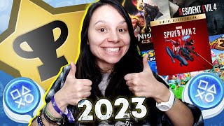 Reviewing and Ranking my Favourite Games and Platinum Trophies of 2023 🏆💪