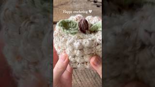 Crochet Pumpkin Coasters & Holder🎃 Crochet, Garden, Repeat