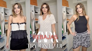 🛍️ HAUL REBAJAS ZARA PARTE 2 🛍️ ✨TRY ON HAUL VERANO 2023 | LUCÍA ZABALLOS