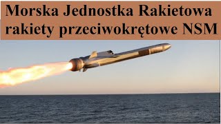 Morska Jednostka Rakietowa i przeciwokrętowe rakiety NSM