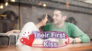 Short story: Their first kiss.