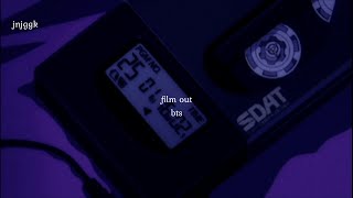 bts - film out ( slowed and reverb ) + lyrics