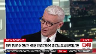 Mary Trump talks about uncle with CNN anchor Anderson Cooper