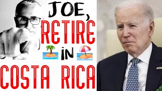 Trump Biden Debate de Costa Rica Editorial - Is Biden Going to Relocate to CR?