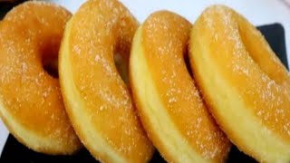 Soft Glazed Donuts recipe by cooking with shabana*bakery style & without oven*spongy glazed donuts