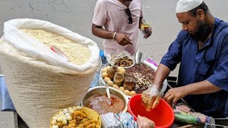 Famous 2 Type Jhal Muri of Dhaka,Extreme level Street Food Bangladesh #jhalmuri #bdfood