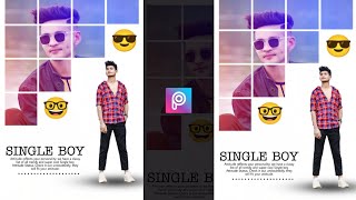 Instagram Dual Model With Single Boy Concept Photo Editing || PicsArt Photo Editing New - Style