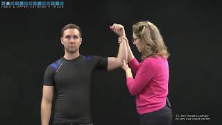 Elbow - valgus moving test