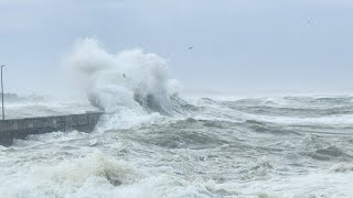 Start of A Serious Storm. 20 + Foot Waves Hit Kalk Bay Harbour| Cape Town| South Africa 🇿🇦