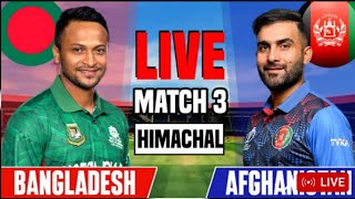 Bangladesh vs Afghanistan 3rd Match Live | BAN vs AFG World Cup 2023 Live Score