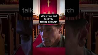 Help me Jesus 🙏 #arnoldschwarzenegger #church #quiet #respect #dad #talking #capcut #memes #shorts