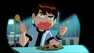 Ben 10: Ben eats spaghetti