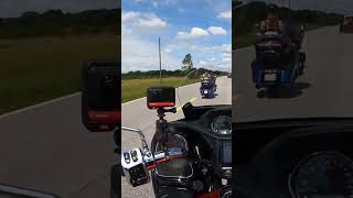 Riding my Indian Challenger on 420, Fort Christmas, FL -Timelapse