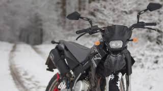 Yamaha Xt125 r in snow