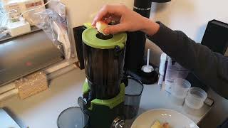 LINKChef Entsafter Slow Juicer Für Ganze Obst und Gemüse, Schneller Entsafter für Äpfel und mehr