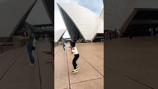 Sheer fun 💃at Opera House | Tenge Tenge💃 #australia #oprahhouse #tengetenge #fun #trending