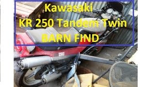 1984 KAWASAKI KR 250 TANDEM TWIN BARN FIND - 2 Stroke Madness [NEW]