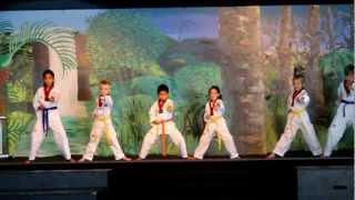 [NZ Howick Taekwondo] Children Demonstration at Buckland Beach Primary School (02/11/12)