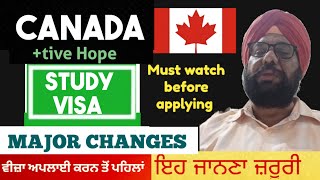 Canada Study Visa Major Changes। Work Right, Requirements, PGWP &PR। #canadastudyvisa