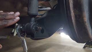 Ford Fiesta rear shock removal