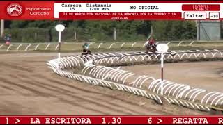 15° Carrera 1100 mts (Hip CBA) Ganadora La Escritora