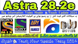 Astra 2g 📡28.2e || Big information Video Update || Strpng TP 11568 V 22000 Shabir 📡Touch 2024 Update