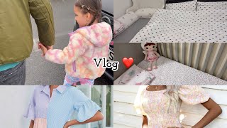 Vlog ❤️ | Organizez in dulap | Fac curat | Doua rochite de vara ☀️👗