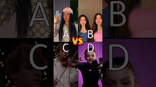 Naz Dej vs Filiz kemal vs... A, B, C, D...!? 💜 #اكسبلور #follow #shortvideo #tiktok #لايك #subscribe