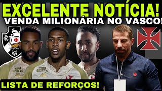 EXCELENTE NOTÍCIA! VENDA MILIONÁRIA II LISTA DE REFORÇOS E MUITO MAIS!